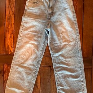 Levi's Blue High Rise wide leg Jeans